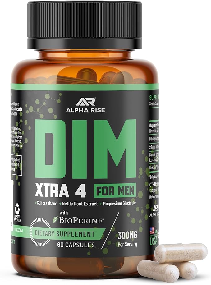DIM XTRA 4 Supplement for Men - Alpha Rise