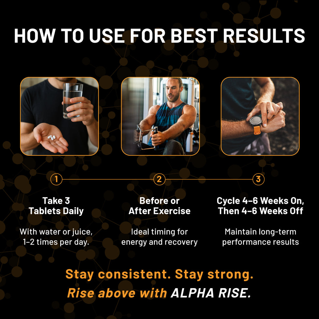 Creatine Pills for Men - ALPHA RISE