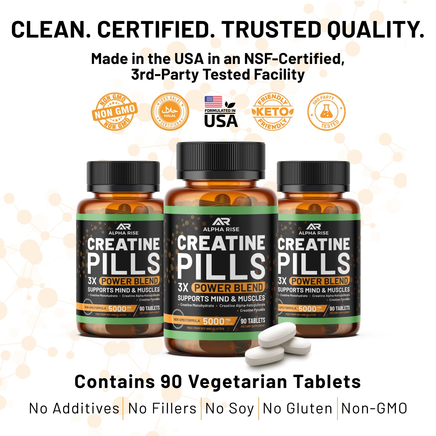 Creatine Pills for Men - ALPHA RISE