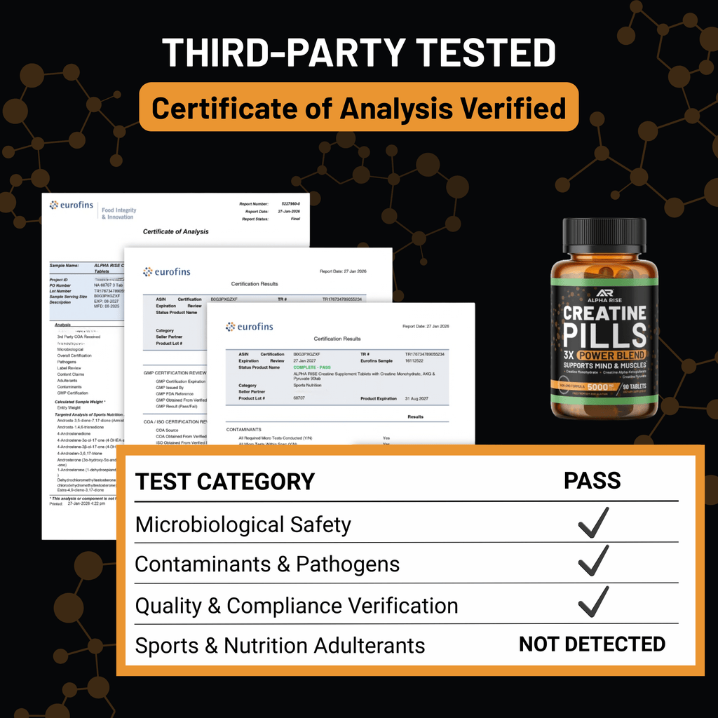 Creatine Pills for Men - ALPHA RISE
