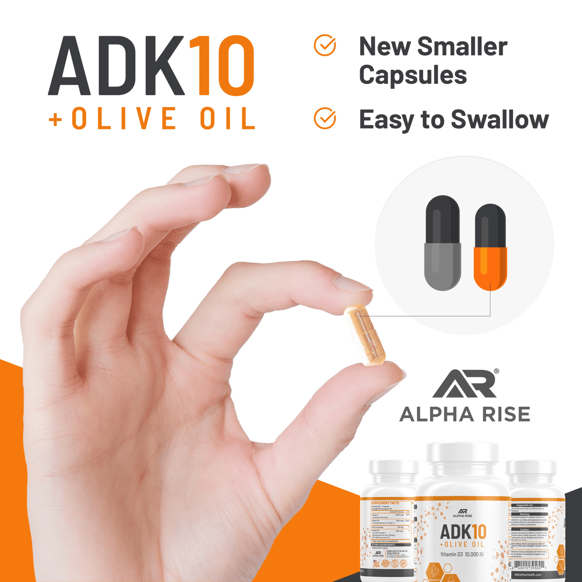 ADK 10 Vitamin Supplement - ALPHA RISE