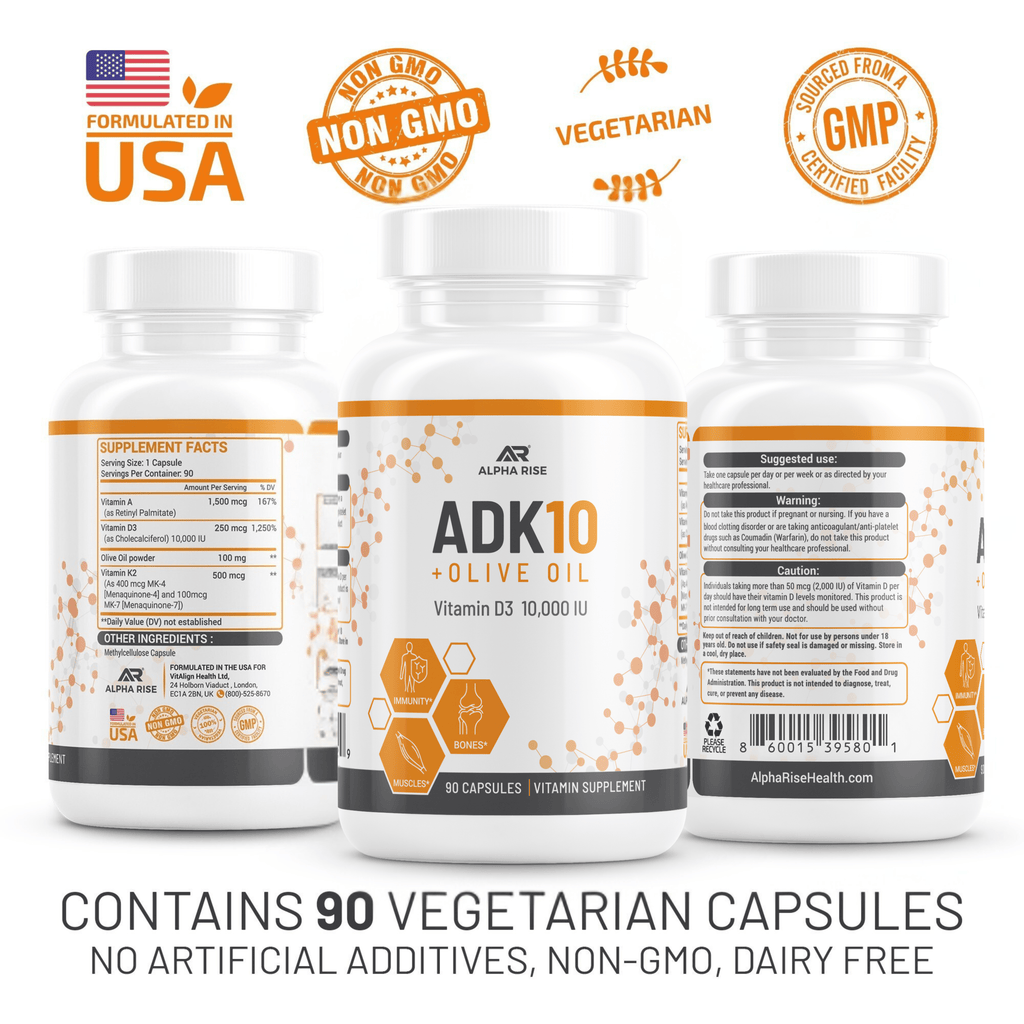ADK 10 Vitamin Supplement - ALPHA RISE